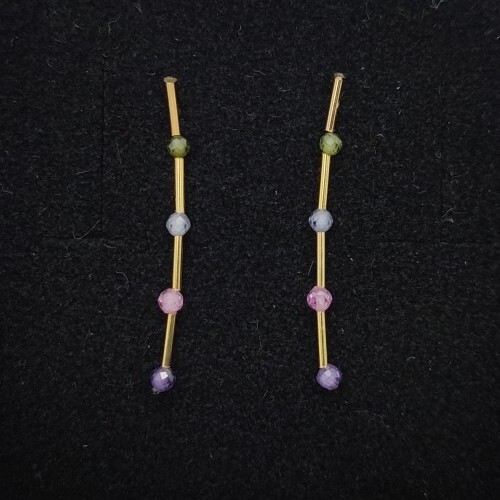 Boucles oreilles or 18k - or,