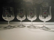 RARES 6 VERRES A BIERE KARMELIET GRAD 25CL CONTEN 50/60  CL NEUFS  12 SOUS BOCK