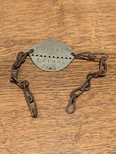 Ancienne plaque, bracelet
