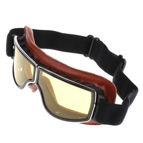 Lunettes moto rétro - de, pour