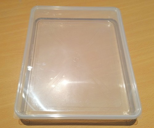 Boîte jambon plastique - boîte, en