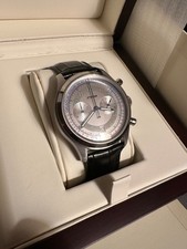 Original Box & Strap Eterna Pulsometer Chronograph 1942 Automatic Watch 1942.41