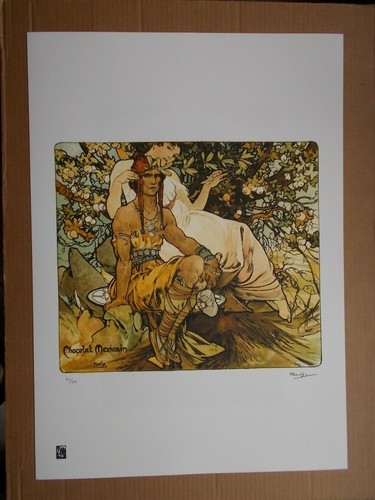 Sérigraphie alfons mucha - ,,