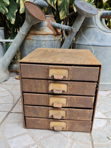 Ancien petit meuble metier - ancien, de
