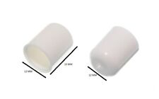 Mobilier Chaise Virole Protection Sol Plastique Blanc 9.5mm 15mm Paquet 100