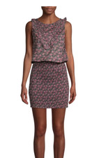 Free People I'm Your Favorite Cotton Printed Dress - Medium