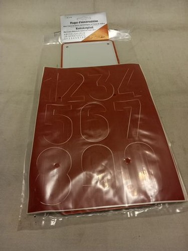 Plaque immatriculation - plaque, d'immatriculation