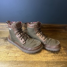 Lems Boulder Boot Boots Timber Green Plaid Lined Men’s Size EU 45/ US 11