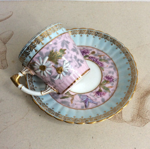 Tasse porcelaine aynsley - en,