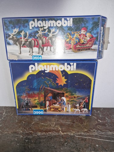 Lot playmobil boite theme - 2,