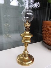 Antique Brass PIGEON QUINQUET ROACH OIL LAMP Trianon Cellar Rat
