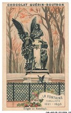 CAR-ADOP8-0669-CHROMOS - Guerin chocolate-boutron - the fountain - fabulist -