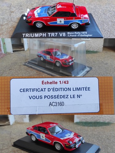 Triumph tr7 manx - 1/43, rally