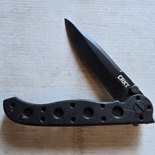 CRKT M16-01KZ CARSON DESIGN LINER LOCK KNIFE PLAIN EDGE
