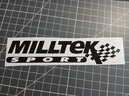 Sticker autocollant milltek - sticker,