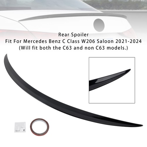 Aileron arrière noir brillant - aileron,