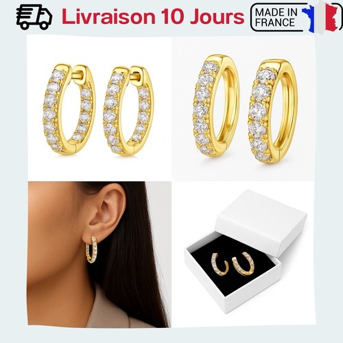 Boucles oreilles créoles - d’oreilles,
