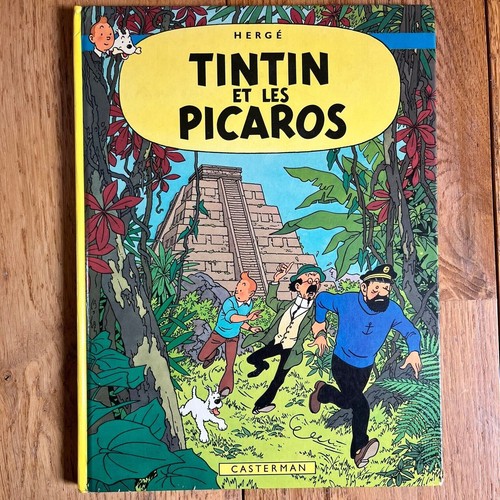 Album tintin les picaros - album,