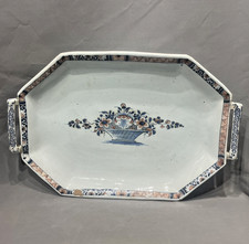 Rouen Bannette Earthenware 18th Century Flower Basket