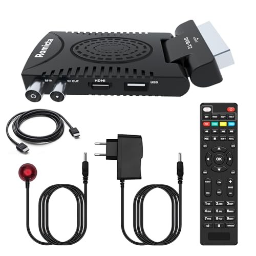 Décodeur tnt 2025 - hd, dvb-t2