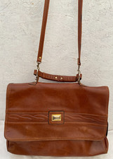 * Valentino* sac à main style cartable en cuir vintage bag à saisir