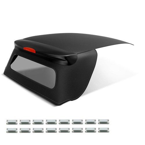Capote souple noire pour smart - souple,