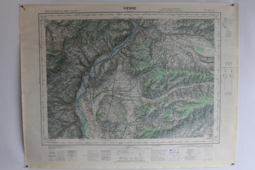 Ancienne carte ign - ancienne,