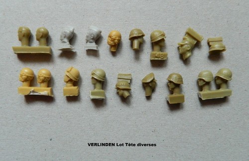 Verlinden lot têtes diverses - lot,