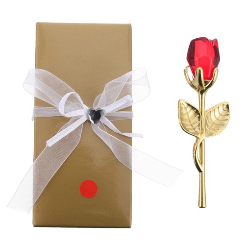 Ornement rose artificielle - , de