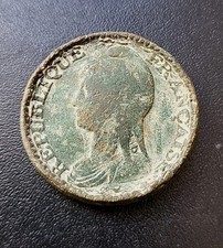 C0519 : Un Décime An 8 A - Palet De Jeu