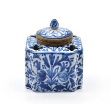 Desvres Henri Delcourt encrier