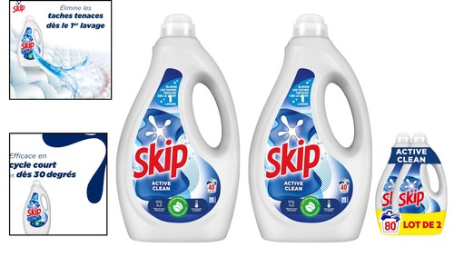 Lessive liquide active clean - lessive,