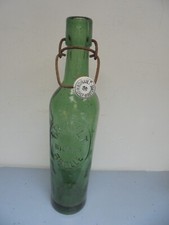 Antique Tinted Glass Beer Bottle