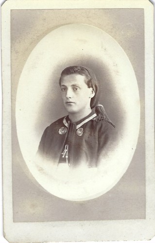 Photo cdv zouave - photo, portrait