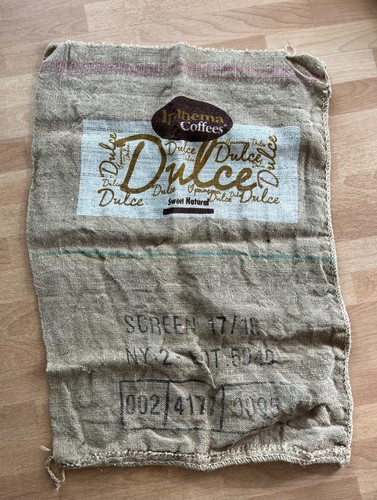 Sac café toile - café, en