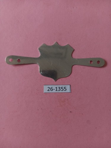 Plaque nominative