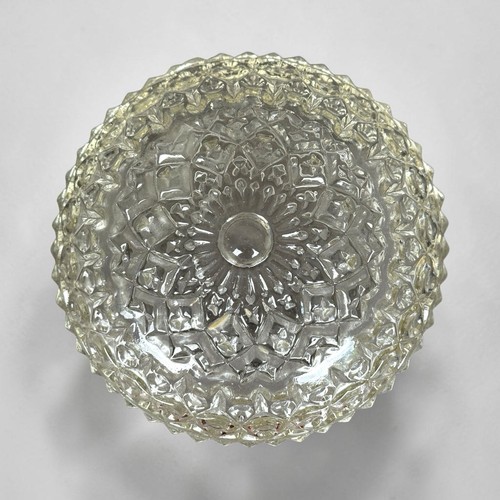 Abat jour verre - en, sculpté