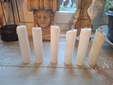 5 Bougies en opaline pour