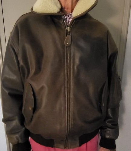 Blouson cuir aviateur homme - blouson,