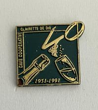 65 - Pin's WINES WINERY COOPERATIVE CLAIRETTE DE DIE 1951 1991 - WINE