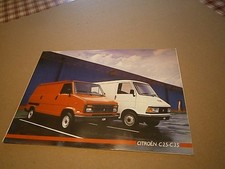 Catalogue advertising car brochure brochure: Citroën C25-C35
