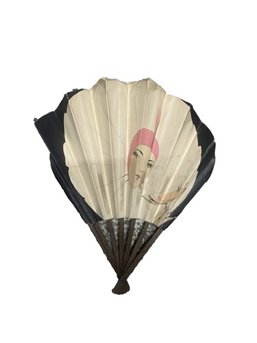 éventail pliant ancien art - pliant,