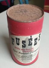 antique cartridge rocket fire extinguisher chimney fires firefighter