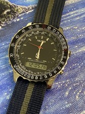 NAUTICA E2 Super RARE ++ Analog/Digital Watch Full Running Order Great Condition