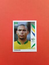 PANINI FOOTBALL 2006 RONALDO DE LIMA BRASIL #396