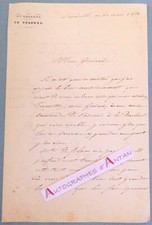 ● Colonel PLAS FAUCET to General Renault Regiment 6th DRAGONS Lunéville 1853