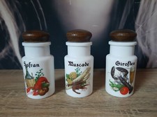3 POTS ÉPICES CONDIMENTS