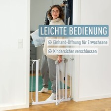 ib style® BERRIN XS barrière de sécurité porte d'escalier protection bébé