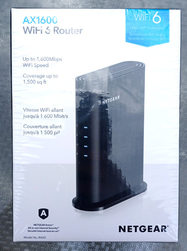 Netgear ax1600 wifi router - ax1600, w