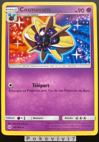 Carte pokemon cosmovum - cosmovum, 65/149